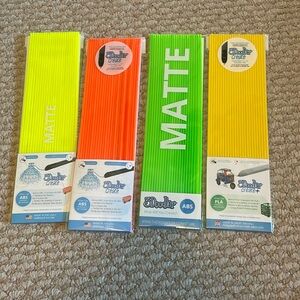 4 Colors for a 3D doodle pen